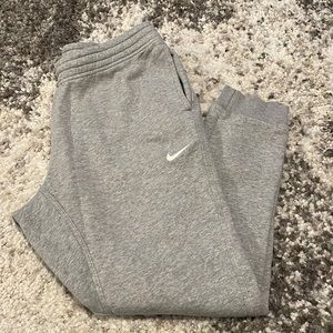 Men’s Nike Light Gray Jogger Sweats